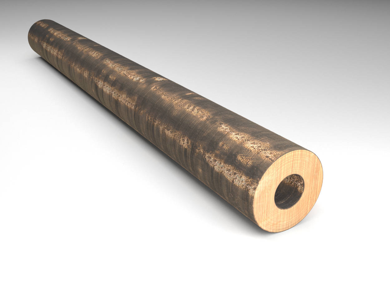 Leaded Bronze - Hollow Bar